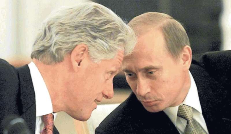 bill clinton vladimir putin