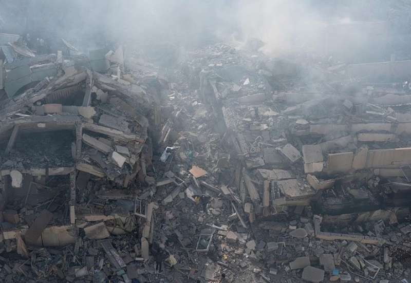 bombardamenti su gaza foto di motaz azaiza 3