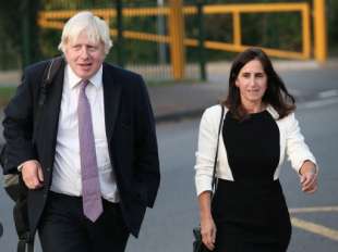 boris johnson e Marina Wheeler