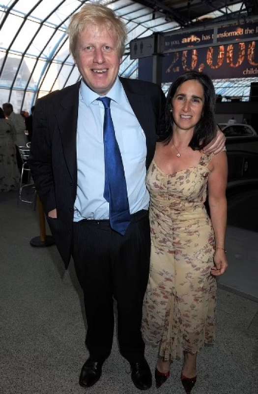 boris johnson e Marina Wheeler