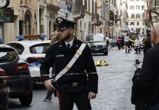 cane cade dal terzo piano e travolge una donna 6