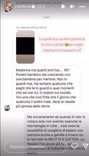 chiara nasti contro una follower