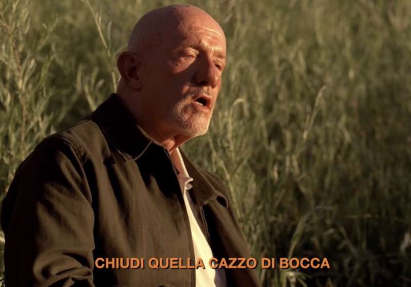 chiudi quella cazzo di bocca breaking bad