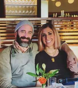 Chris e Tania Calabrese - titolari del ristorante netties a Tinton Falls