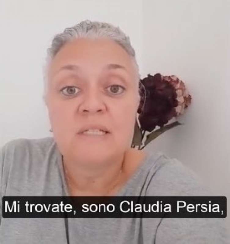 CLAUDIA PERSIA LA MAMMA DI EDOARDO CAMILLI