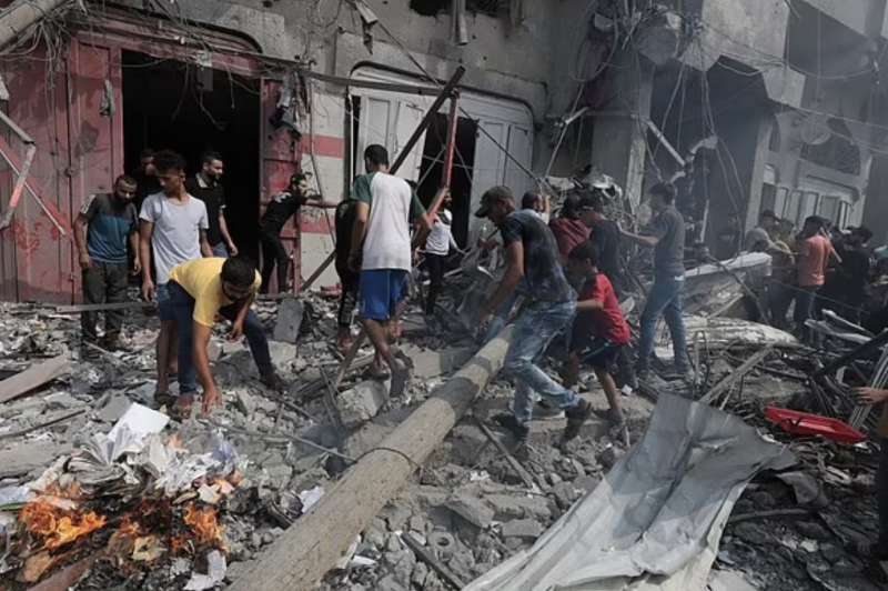 distruzione a gaza