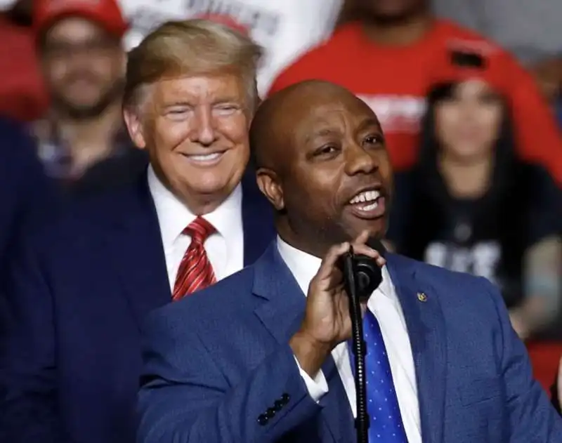 DONALD TRUMP TIM SCOTT 