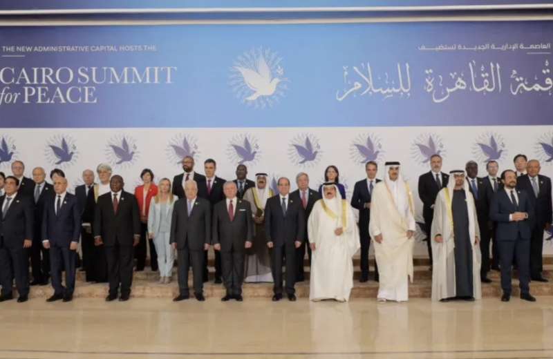 EGITTO - IL SUMMIT PER LA PACE ORGANIZZATO AL CAIRO