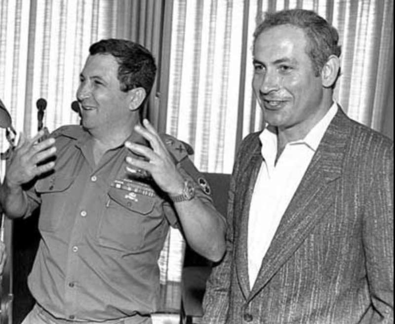 ehud barak con benjamin netanyahu