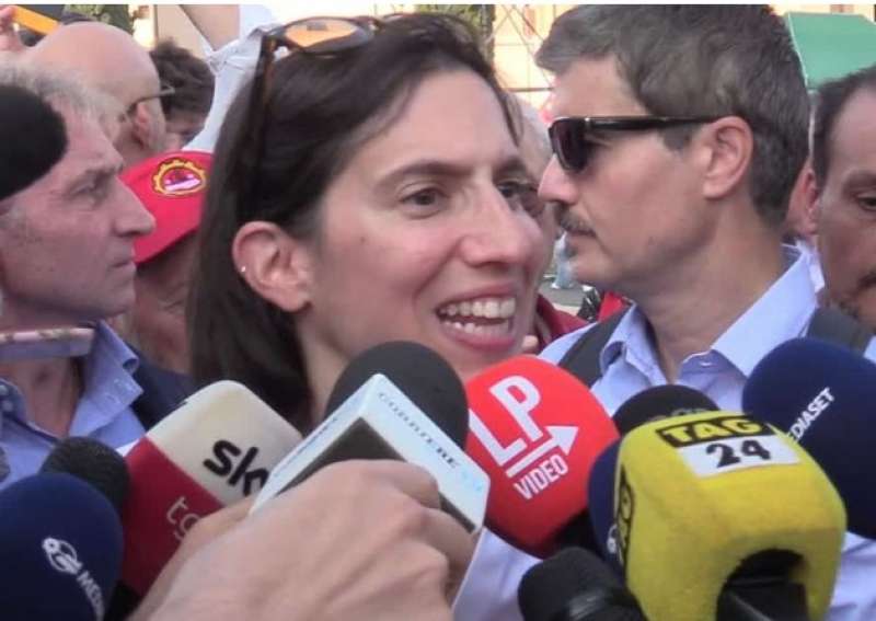 elly schlein - manifestazione della cgil a roma 7 ottobre 2023