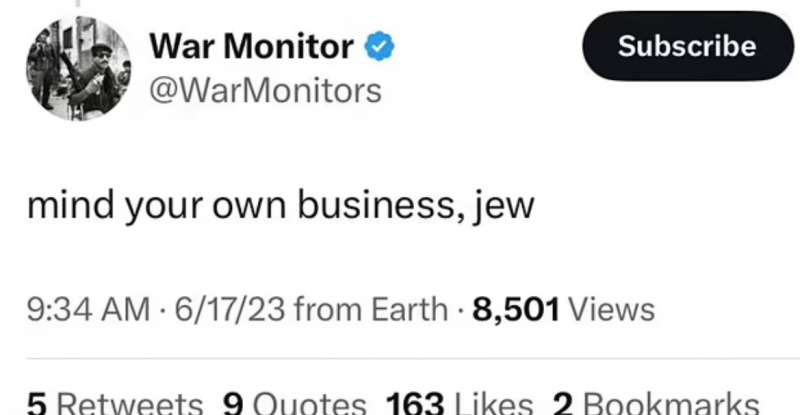 elon musk sponsorizza account antisemiti su x 9