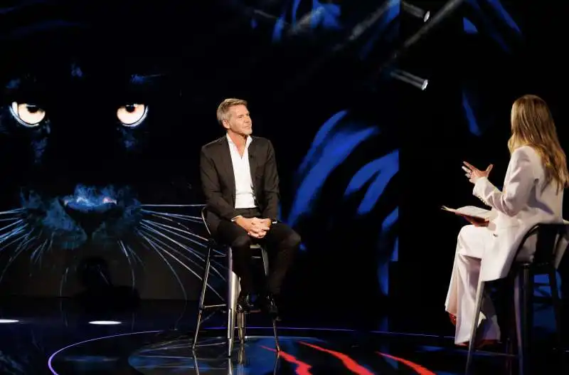 emanuele filiberto con francesca fagnani a belve    