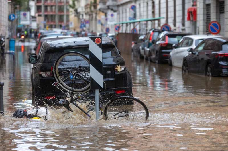 esondazione del fiume seveso a milano 53