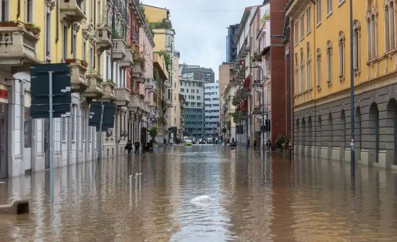 esondazione del fiume seveso a milano   60