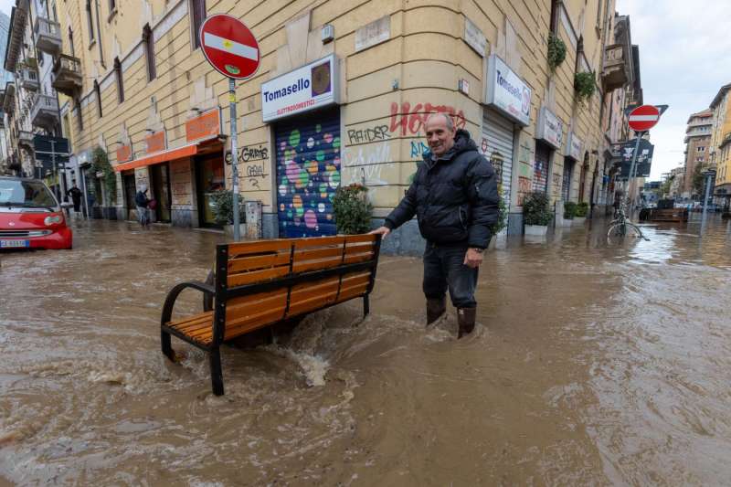 esondazione del fiume seveso a milano 62