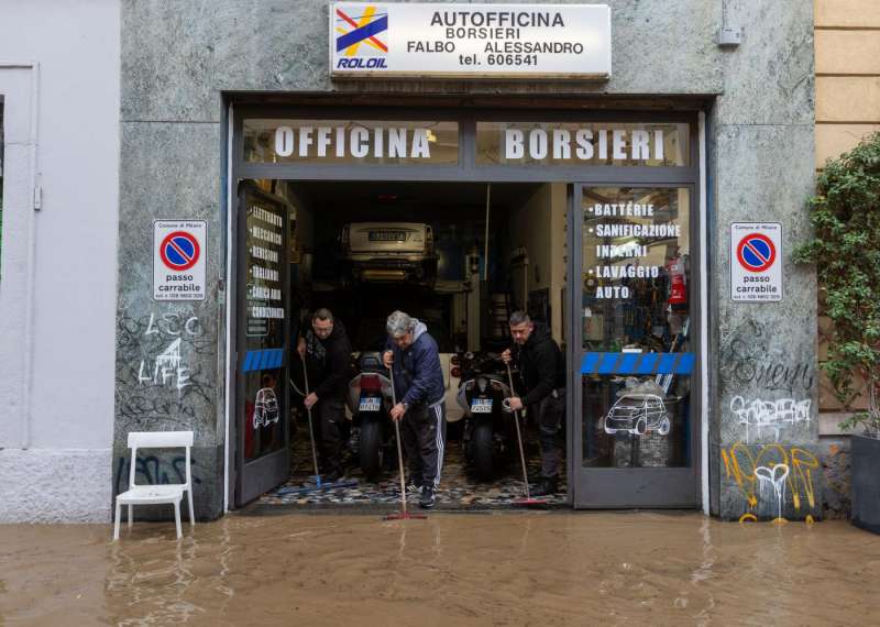 esondazione del fiume seveso a milano 66