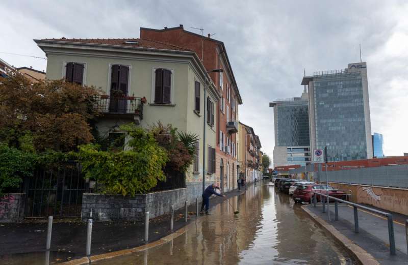 esondazione del fiume seveso a milano 78