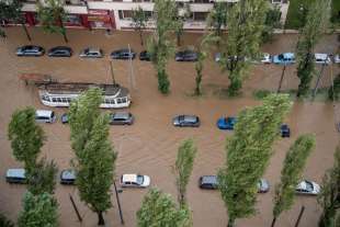 esondazione del fiume seveso a milano 80