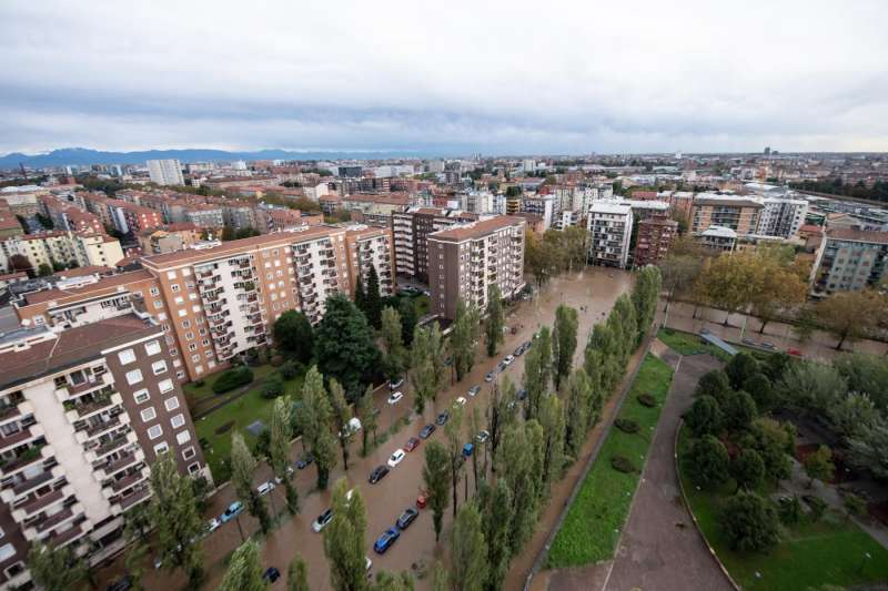 esondazione del fiume seveso a milano 83