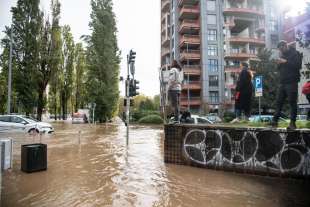 esondazione del fiume seveso a milano 91