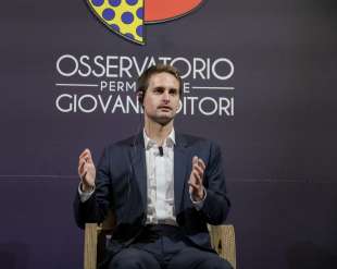 evan spiegel osservatorio permanente giovani editori