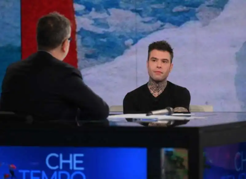 fedez ospite di fabio fazio a che tempo che fa 