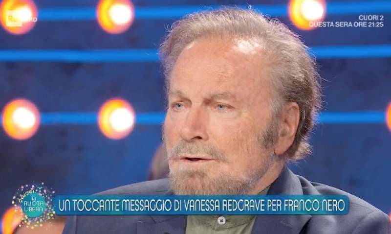 franco nero piange per il videomessaggio di vanessa redgrave 2