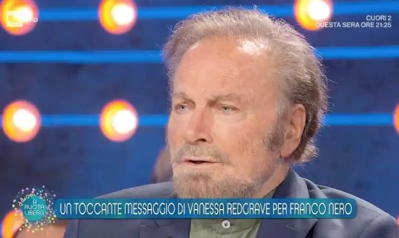 franco nero piange per il videomessaggio di vanessa redgrave 2