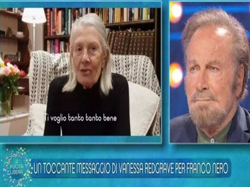 franco nero piange per il videomessaggio di vanessa redgrave 5