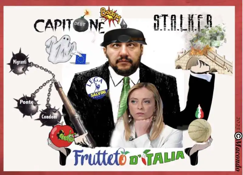 FRUTTETO DITALIA - VIGNETTA BY MACONDO  