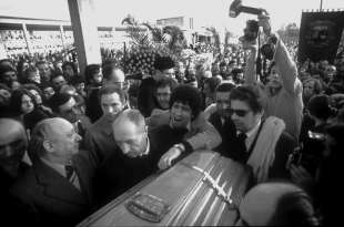 funerali pasolini