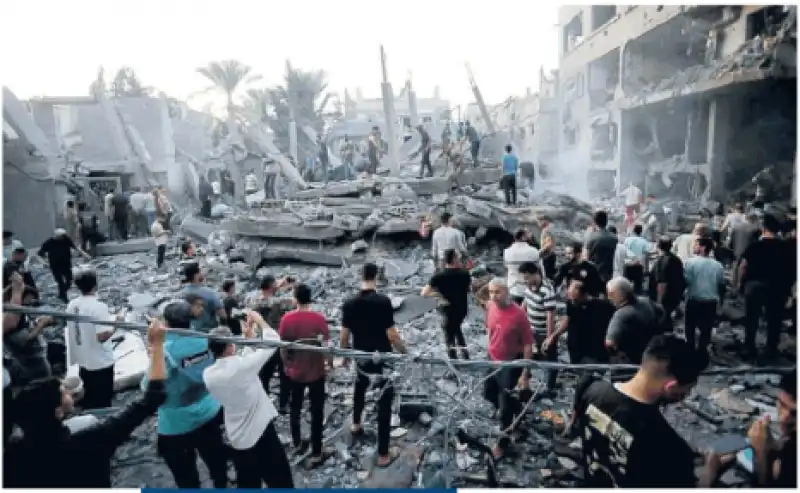 gaza raid israeliani