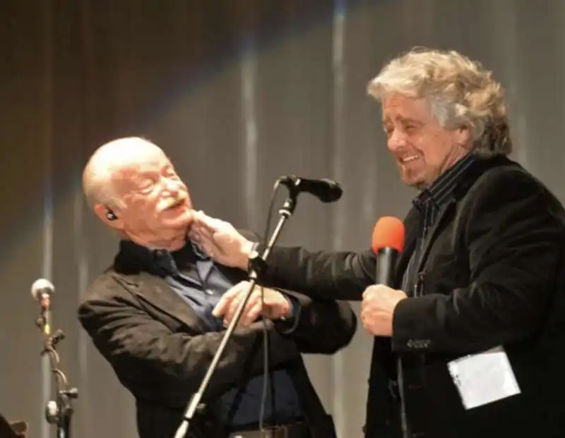 GINO PAOLI E BEPPE GRILLO