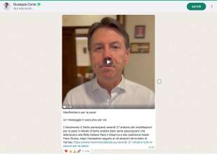 giuseppe conte - canale whatsapp 1