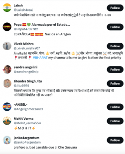 gli strani follower indiani e bengalesi di giorgia meloni 3