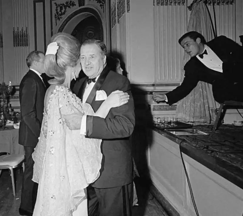 henry ford ii   anne mcdonnell   black & white ball 