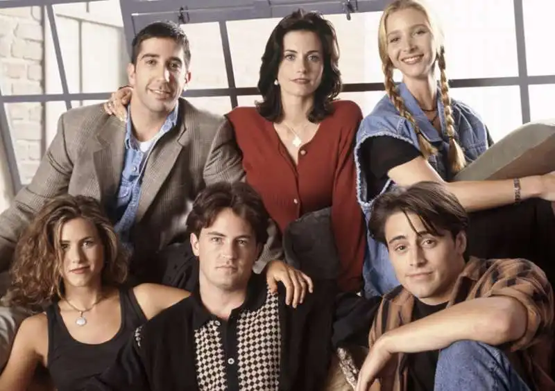 il cast di friends  2