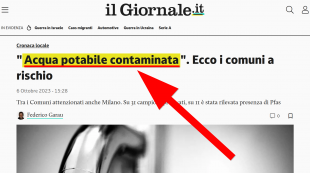 Il Giornale acqua potabile pero? contaminata