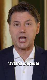 il video di giuseppe conte per un anno di governo meloni 9