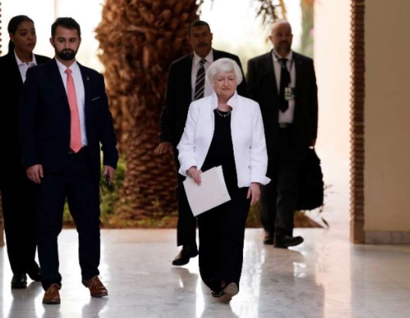 janet yellen al meeting fmi e banca mondiale a Marrakech