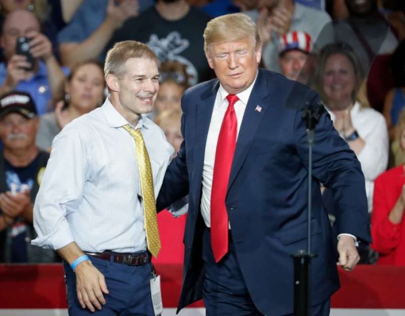 Jim Jordan e donald trump