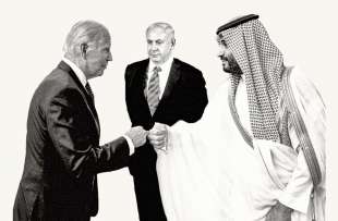 JOE BIDEN - BENJAMIN NETANYAHU - MOHAMMED BIN SALMAN