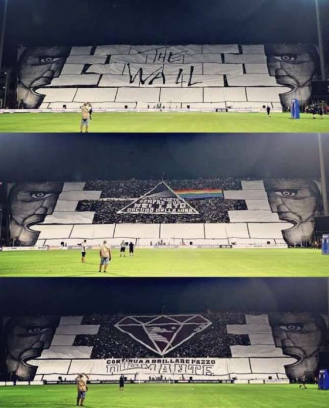 la coreografia dei tifosi della salernitana dedicata ai pink floyd 8