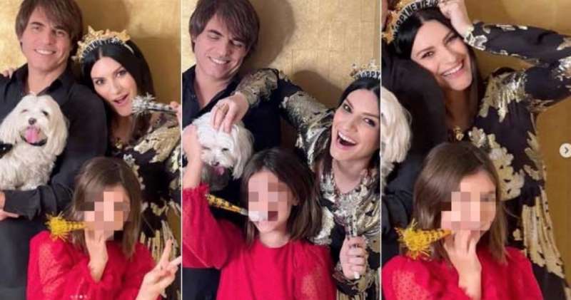 laura pausini paolo carta e la figlia 1 2