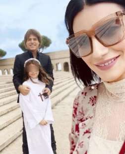 laura pausini paolo carta e la figlia 4