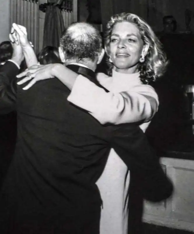 lauren bacall   jerome robbins   black & white ball 