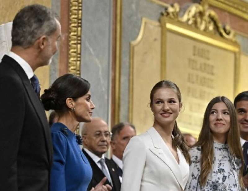 leonor di spagna giura sulla costituzione 5