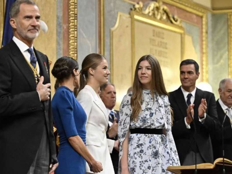 leonor di spagna giura sulla costituzione 6