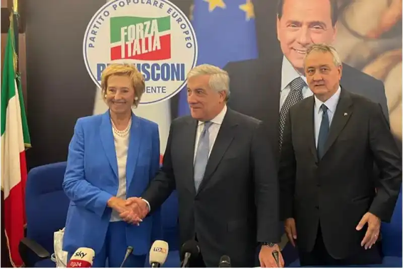 letizia moratti tajani barelli