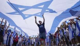 manifestazione per israele a roma